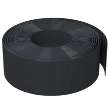 XIYYANUS Lawn/Garden Edging Borders, Garden 5PC Sizes Flower Beds(Black,20x0.2m)