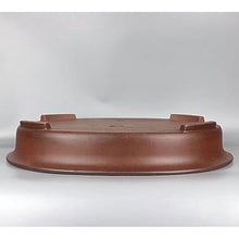 thalo Planter Pots Plant Pots Purple Clay Bonsai Planter 22in Handmade Oval Planter Purple Clay Plant Pots Plant Container Accessories