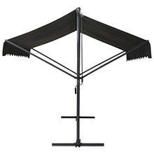 smnyxs Free Standing Awning 196.9x118.1 in Anthracite