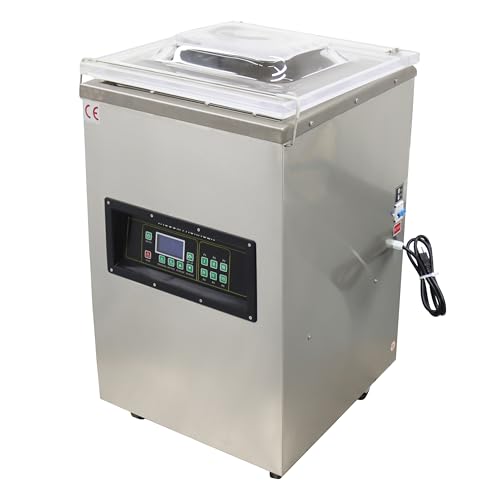 TECHTONGDA Vacuum Sealer Packaging Machine Stainless Steel Silver