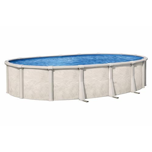 Lake Effect Pools 'Forever' 12 ft x 24 ft Oval Above Ground Swimming Pool