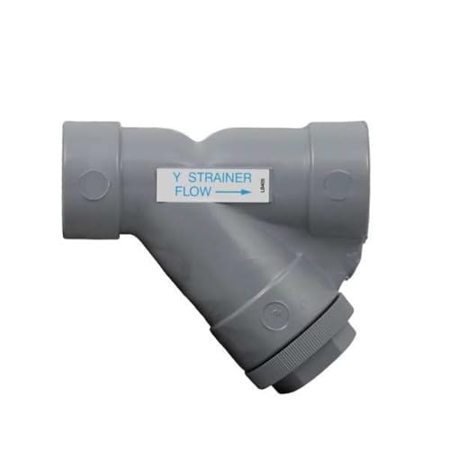 Hayward Flow Control Y Strainer, 3/4" Pipe, Threaded, CPVC, 150 psi YS20075T - 1 Each
