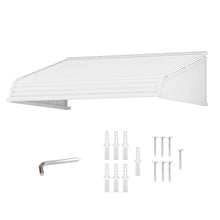 Kozyard Window Awning 66''W x 40''D with 2 Side Wings