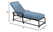 Winston Palazzo Cushion Adjustable Chaise