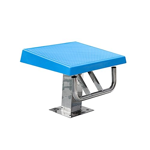 BABYCE Pool Diving Platform, 304 Stainless Steel Diving Board with Anti-Slip Countertop, Heavy Duty Jump Stand Pool Diving Board for Private Swimming Pools