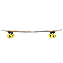 Loaded Boards Basalt Tesseract Bamboo Longboard Skateboard Complete Dark Blue