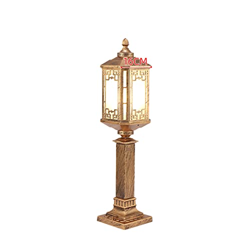 PAOOPA Lawn Light, Outdoor Garden Ornament Pathway Lighting Lamp, Garden Light Waterproof Path Light, Decoration Light for Patio Driveway Landscape Lawn Yard,C