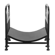 WXPWAMZ Firewood Holder, Concise Mini Firewood Rack for Home Fireplace, Wood Storage Shelf Organizer, Indoor Outdoor Firewood Rack