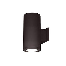 WAC Lighting DS-WD05-F35A-BZ 5-Inch Double Side Tube Arch Wall Mount, 3500K, Away from Wall