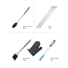 SDVantage BBQ Grill Set, 11 PCS BBQ Grill Accessories Set for Camp Chef, Professional Stainless Flat Top Grilling Accessories Set with Slotted Spatula,Heat Insulation Gloves, Cloth Bag