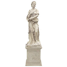 Design Toscano Winter Woman of The Four Seasons Garden Statue Set 24" Wide 88" Tall Ancient Ivory