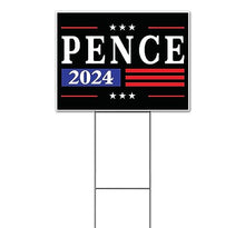 TampaPrinting Pence 2024 Yard Sign 18" x 24" with Metal Step Stake