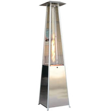 JSLJJBD Outdoor Propane Heater with Wheels, Patio Heater,Rapid Heating, Stepless Temperature Control, Easy to Move, Suitable for Indoor and Outdoor Use 227x50x50cm Stainlesssteel