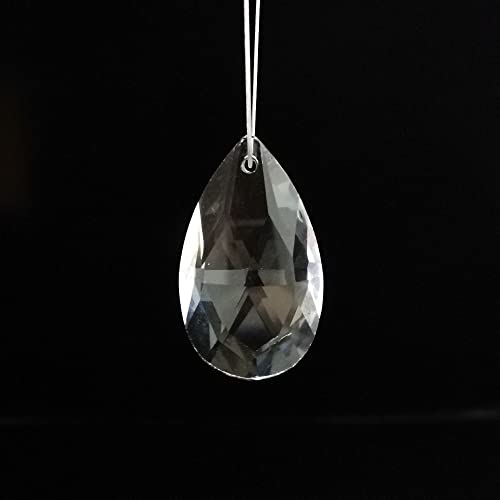 1560pcs Crystal Waterdrop Pendant 22mm CLEAR Teardrop Prism Suncatcher,Chandelier Crystal Diamond Pendants