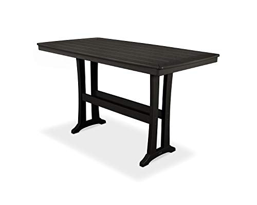 POLYWOOD® Bar Table, Black