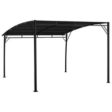 HGFDVCMR 10x10ft Outdoor Gazebo Canopy with Steel Frame, Anthracite