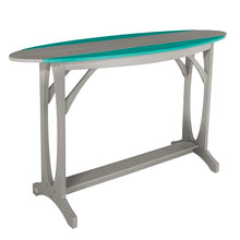 Bahia Verde Shoreline 3-Piece Bar Height Balcony Set Cove Gray with Seaglass Blue