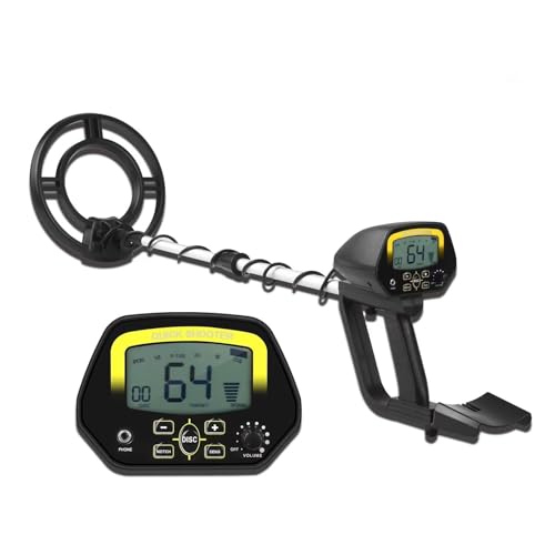 JIQHOHX Underground Metal Detector, Underground Metal Detector Gold Detector Jewelry Treasure Hunter Detector Metal Finder High Accuracy Lightweight