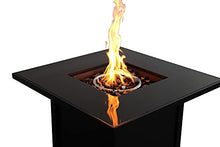 Living Source International Outdoor Fire Pit for Outdoor Home Garden Backyard Fireplace (30 Inch Steel Black Color)