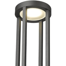 Z-Lite 5005PHB-567P-BK-LED Leland Outdoor Post, 1-Light 16 Watts, Sand Black