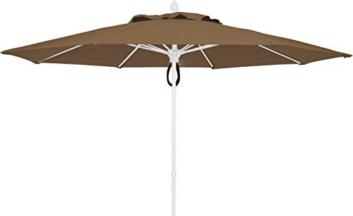 FiberBuilt Premium 11-ft. Wind Resistant Aluminum Market Umbrella