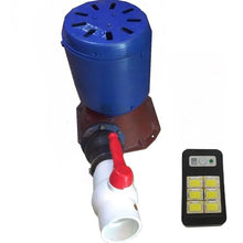 4000W Single Phase Permanent Magnet Inclined Impact Micro Hydro Generator 4kW Water Turbine Power System For Home Off-Grid Lighting 220V Aluminum Alloy Portable Hydroelectric Generator(With Valve)