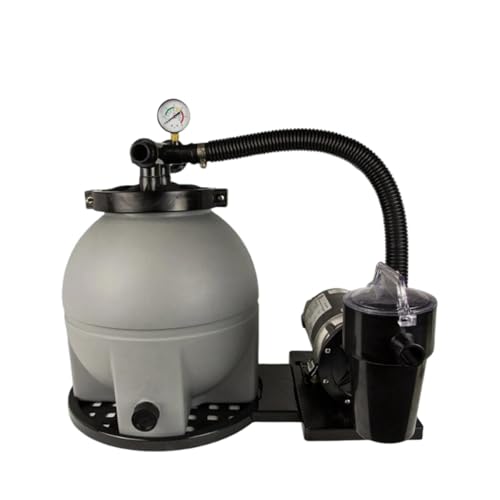 8-in Above Ground Swimming Pool Sand Filter with Pump for Rx Clear Patriot