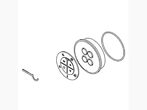 Repair Parts for Kohler 1020678-D-58 Cover/Cb Assembly- Flagship Spa