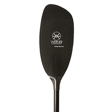 Werner Paddles Double Diamond Carbon Bent Shaft Whitewater Kayak Paddle-194cm Black