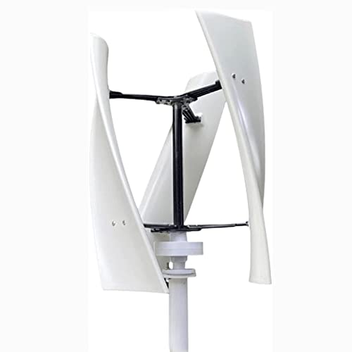 Vertical Axis Wind Turbine Generator, 3 Blades Low RPM Windmill with Controller for Home Factory Use, Efficient Wind Turbine