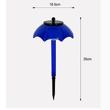 2pc Garden Luminous Corridor Umbrella Light Solar Umbrella Light Led Color Light Gradient Flashing Outdoor Lawn Light Decoration