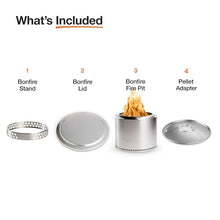 Solo Stove Bonfire Essential with Pellet Adapter Bundle | 19.5" Fire Pit