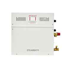 Self-draining Steam Generator Commercial Wet Steam Machine Electric Heating Steam Machine Fumigation Machine Sauna Room Equipment With Water Shortage and Overheating Protection(ST-135A1,12KW)