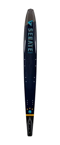 Radar Men's Graphite Senate Water Ski 67" Navy/Gun Metal/Carbon
