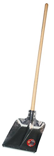 Kerbl 29679 Profi Special Aluminium Shovel with Edge and Handle Size 9