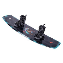 Hyperlite Murray Jr. Kids Wakeboard 120 W/Remix Bindings Black/Aqua 120cm