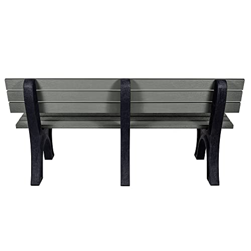 Sequoia Professional Aurora Park Bench 6 ft Coastal Teak