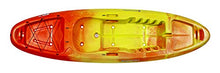 Perception Kayaks Zip 9.5 Sit on Top Kayak Blaze