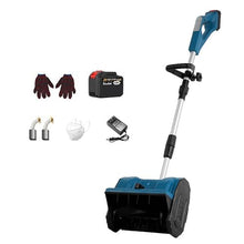 Cordless Electric Snow Shovel, Efficient Snow Thrower with Directional Plate, Lightweight Snow Blower for Driveway Winter Snow Removal(One Battery)