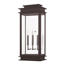Livex Lighting 20208-01 Princeton Wall Lantern, Polished Chrome