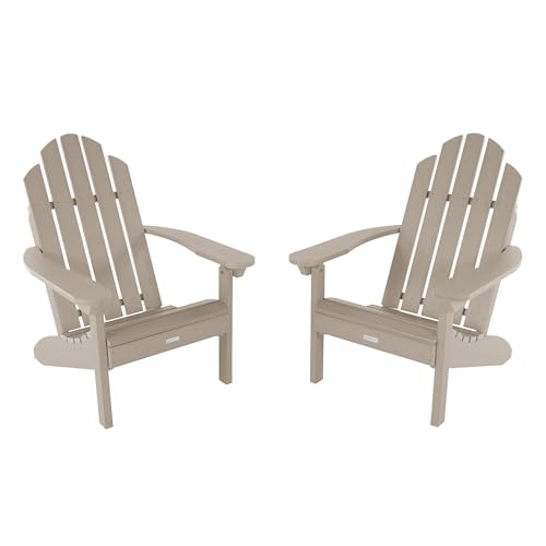 highwood Classic Westport Adirondack Chairs, 2-Piece Set, Woodland Brown