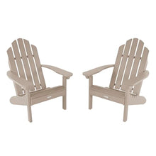 highwood Classic Westport Adirondack Chairs, 2-Piece Set, Woodland Brown