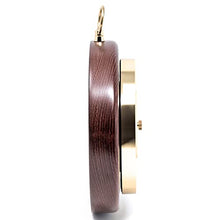 Fischer 1436R-22, barometer, real wood, diameter 170 mm