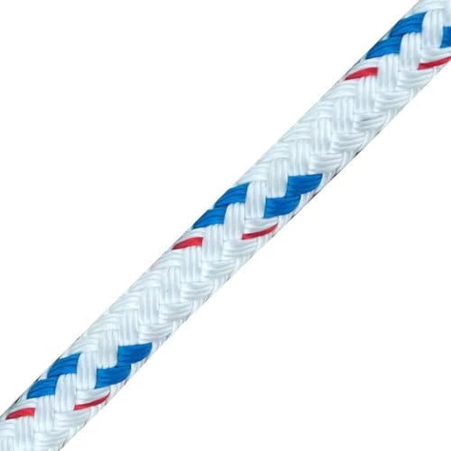 New England Ropes 5/16in Sta-Set Blue Fleck 600ft Spool