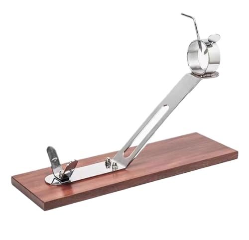 XDMINGY Ham Stand Rack Kitchen Ham Stand Wood Rack Barbecue Holder Metal Restaurant Kitchen Accessories Tools Dining Gadgets