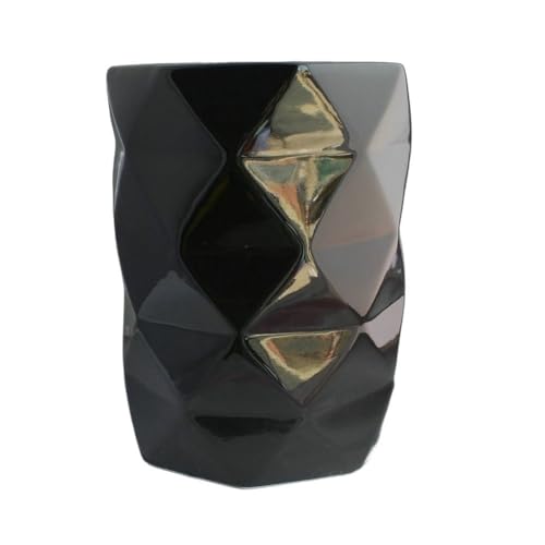 JOYNOW Ceramic Garden Stool Decorative Garden Stools Black and White Shaped Fashion Stools Drum Stools Porcelain Stools Dressing Stools Stools Garden Stool Ceramic