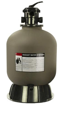 Rx Clear Radiant Sand Filter | 19 Inch Tank | Includes Luster Media Balls