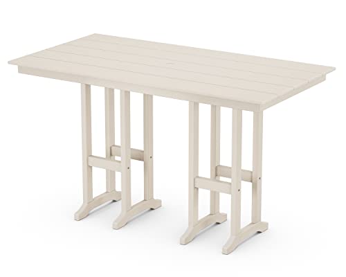 Trex Outdoor Furniture™ Monterey Bay 37" x 72" Bar Table in Sand Castle