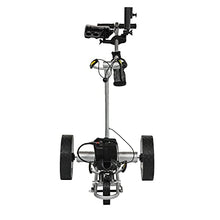 BAT-CADDY ELECTRIC GOLF CADDY BATCADDY X4R Advanced Lithium 36-Hole Golf Push Cart Titanium Silver
