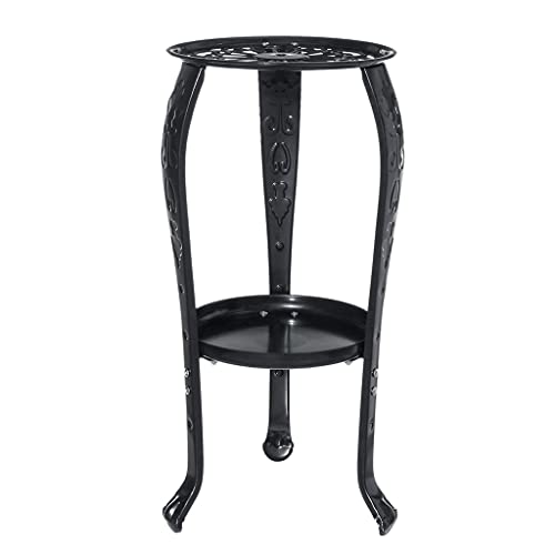 MIIKHI Metal Plant Stand Indoor Flowers Stand Floating Shelf Plant Pot Stand Indoor Garden Plant Holde (White